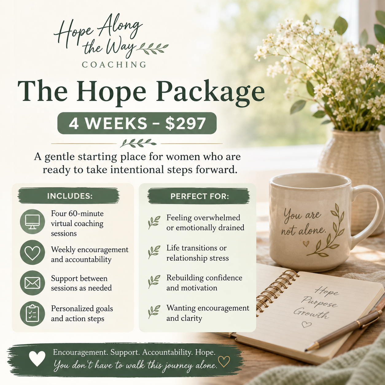 The Hope Package coaching product preview.